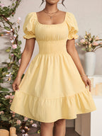 Vestido A-Line Elegante para Mujer – Estilo Moderno para Oficina y Uso Diario