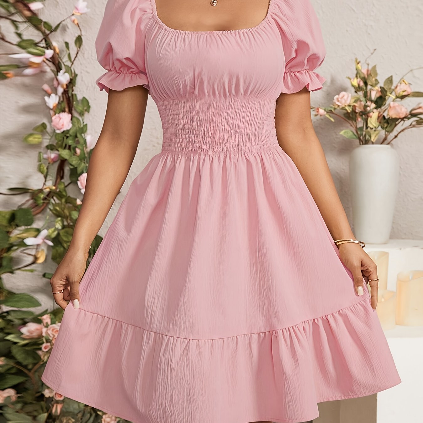 Vestido A-Line Elegante para Mujer – Estilo Moderno para Oficina y Uso Diario