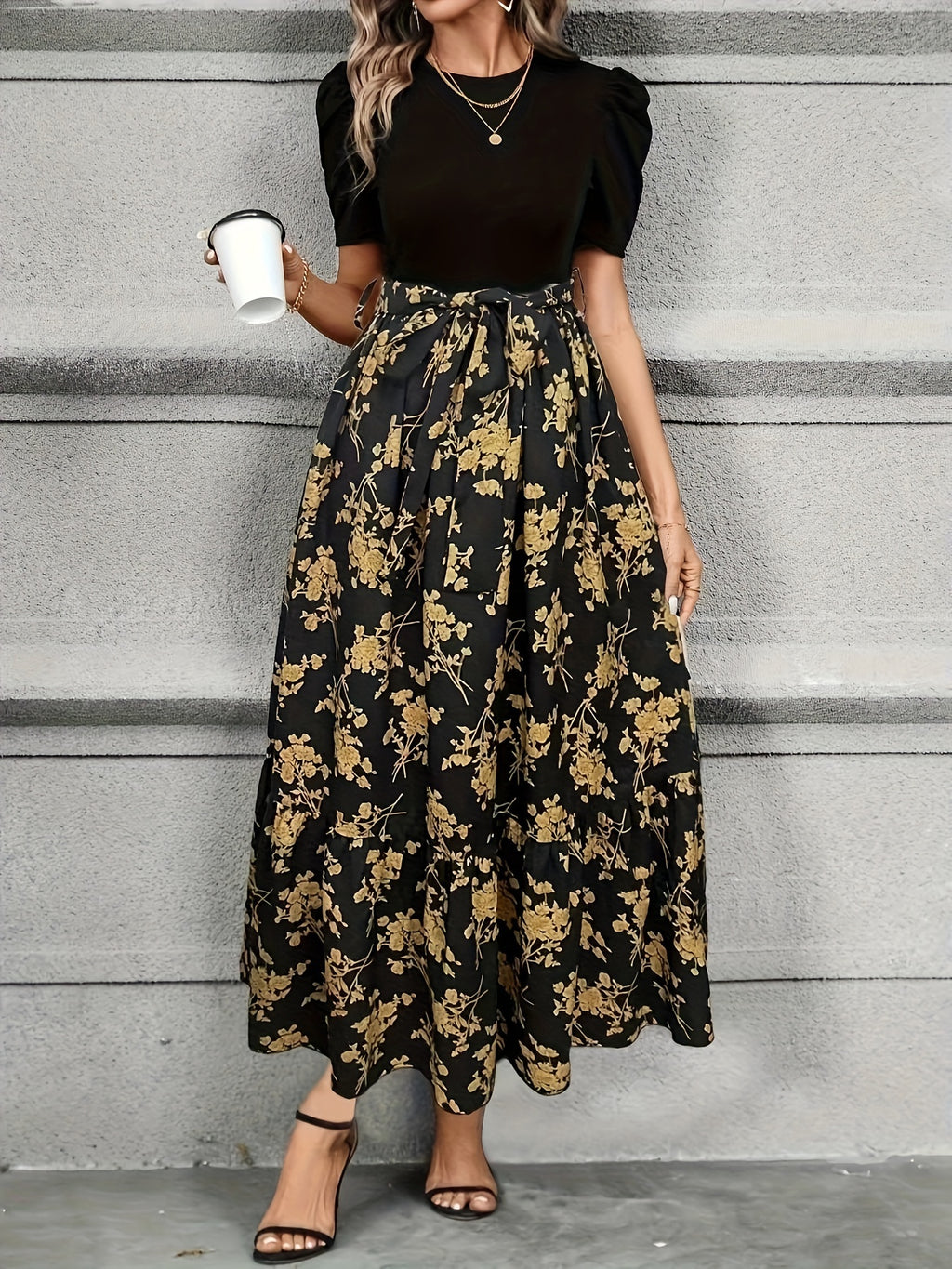 Vestido Elegante de Otoño/Invierno para Mujer