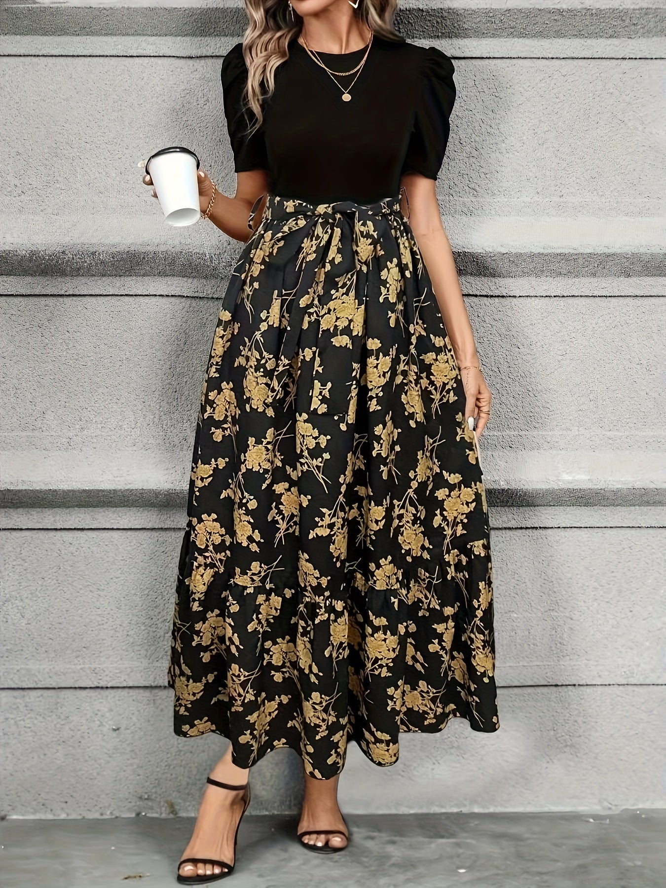 Vestido Elegante de Otoño/Invierno para Mujer