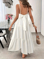 Vestido Largo Elegante Verde para Mujer – Diseño Off-Shoulder con Detalle Fruncido