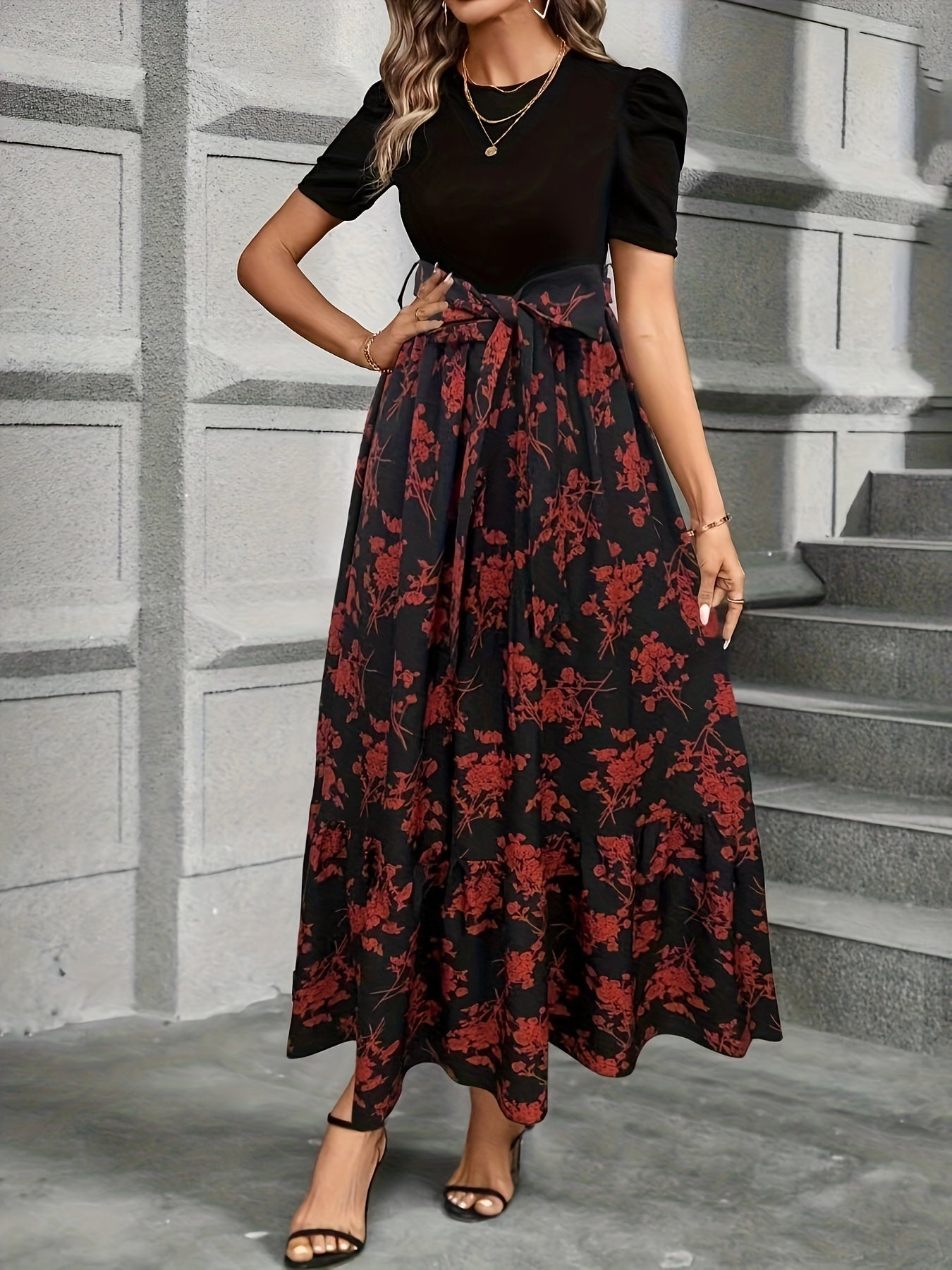 Vestido Elegante de Otoño/Invierno para Mujer