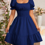 Vestido A-Line Elegante para Mujer – Estilo Moderno para Oficina y Uso Diario